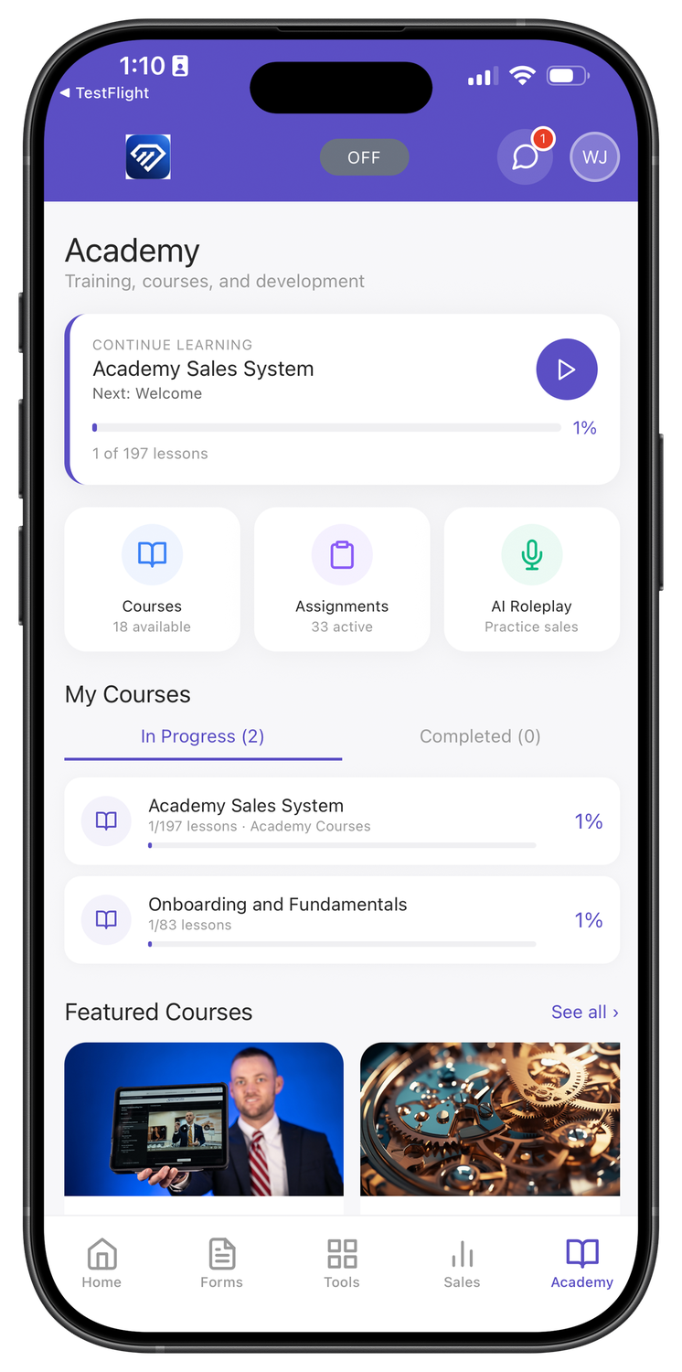 JewelLink mobile academy